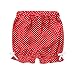 Mud Kingdom Cute Toddler Girl Pjamas Set Dot Sleeveless Summer Nightwear 4T Red