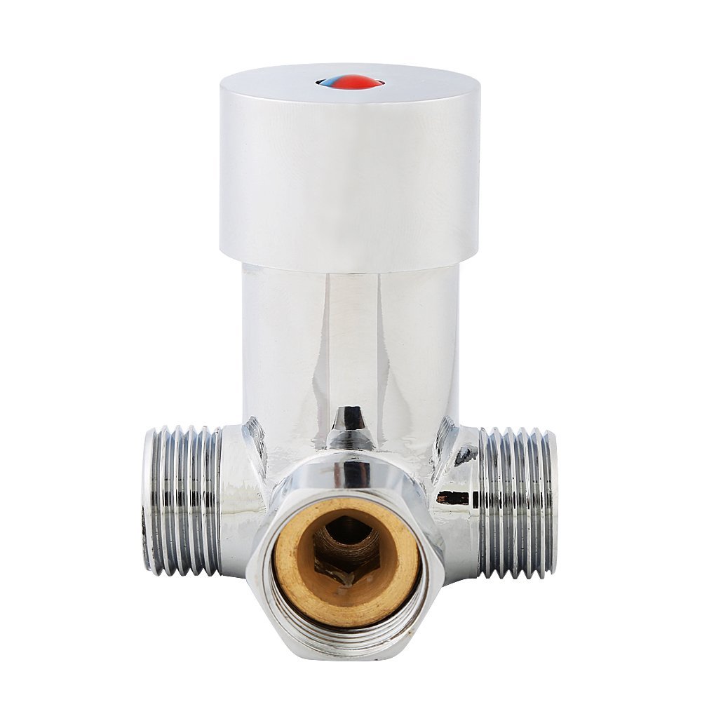 Válvula Mezcladora De Agua Fría Y Caliente Para Grifos G1 / 2 TOPINCN Para Grifo De Sensor Automático