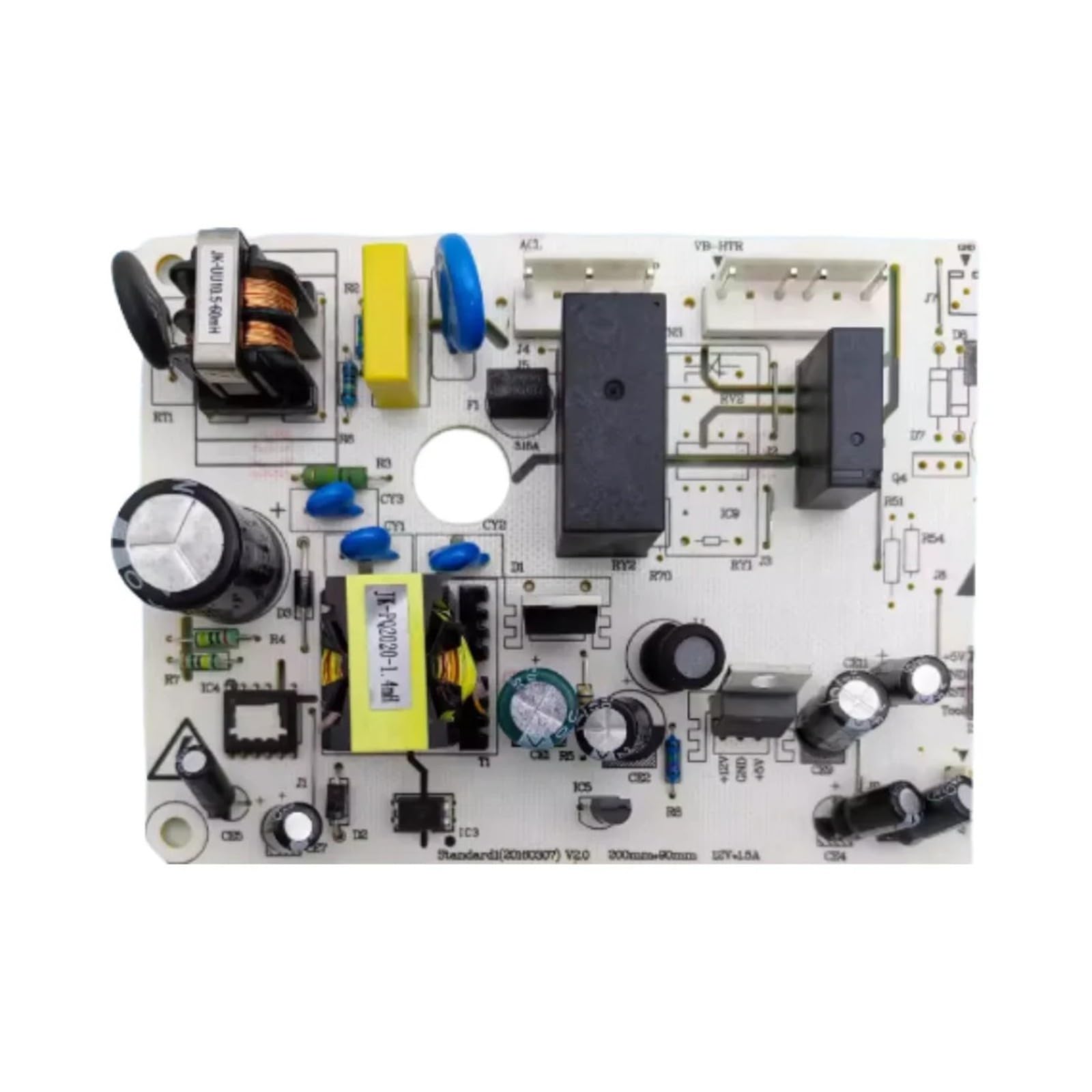 Carte Mère De Réfrigérateur Compatible Avec Midea, Carte D'ordinateur BCD-215 235TGZM(E) Carte D'alimentation 17131000001082 Commande De Réfrigérateur remplacer