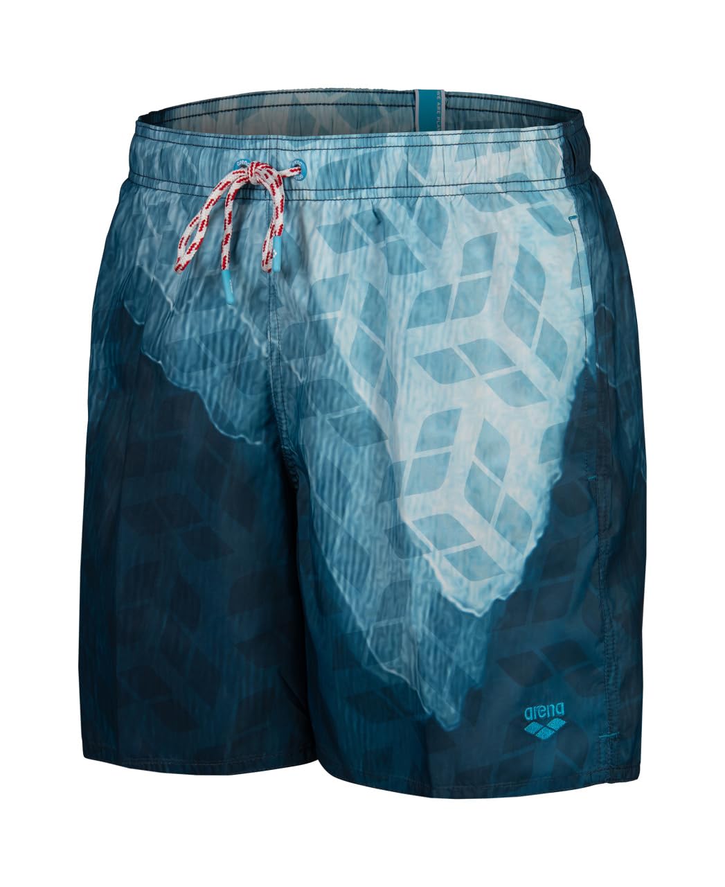 Arena Men's Arena Water Prints Beach Boxer Pantaloncino da Spiaggia Uomo (Pacco da 1)