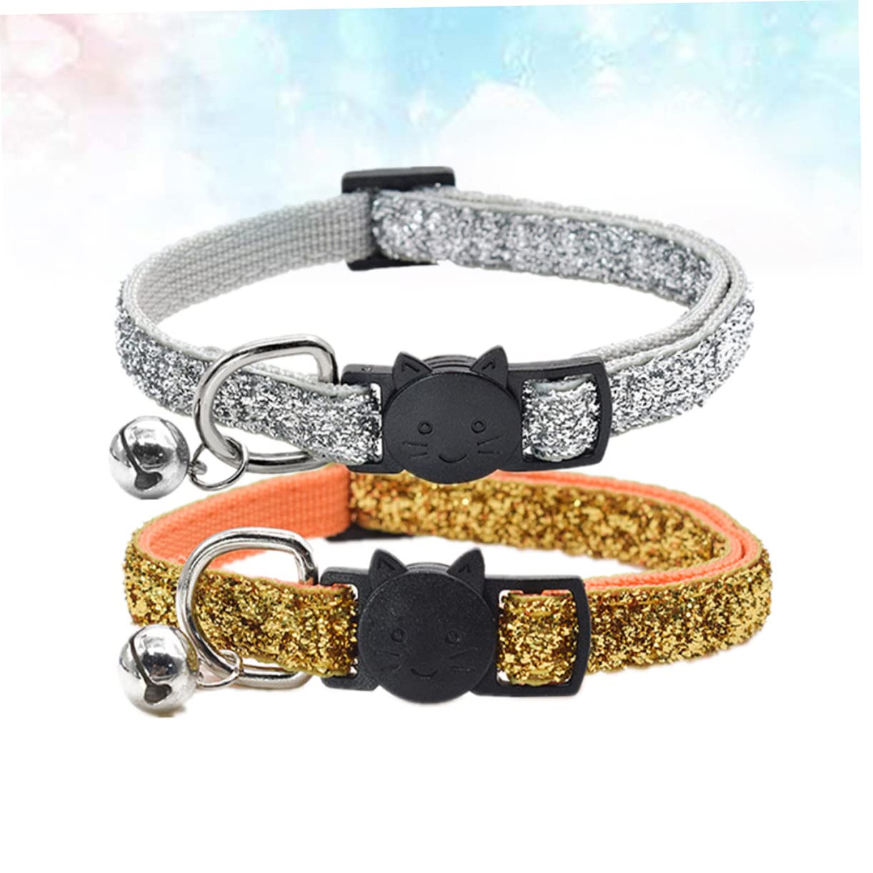 POPETPOP 6 STK Hund Welpenhalsbänder Für Große Rassen Katzenhalsbänder Kätzchenhalsband Halloween-katzenhalsband Halloween-kostüme Für Katzen Kätzchenhalsbänder Die Katze Kleidung