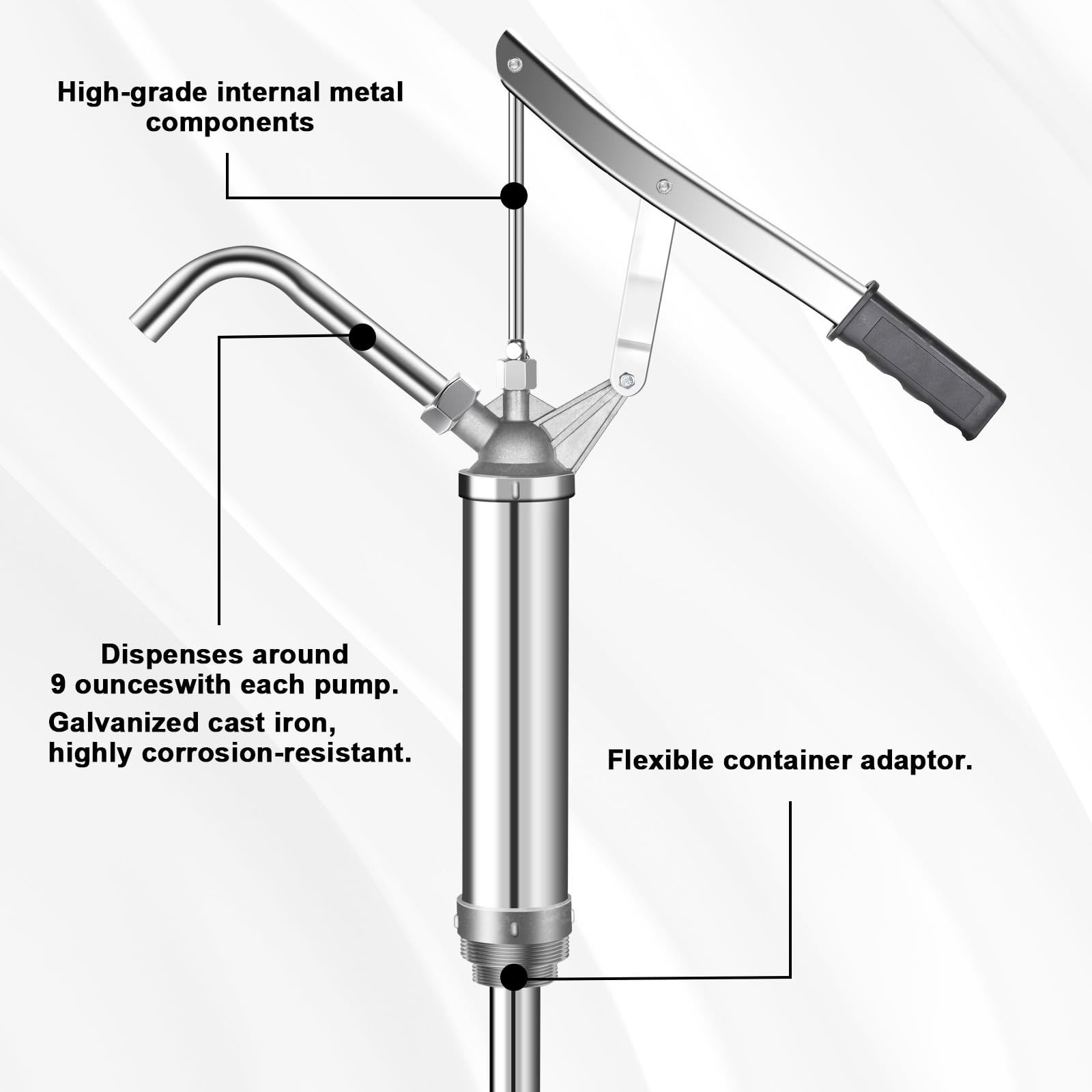 Manual Oil Pump Manual - Lever Action Barrel Pump For Oil, Diesel ...