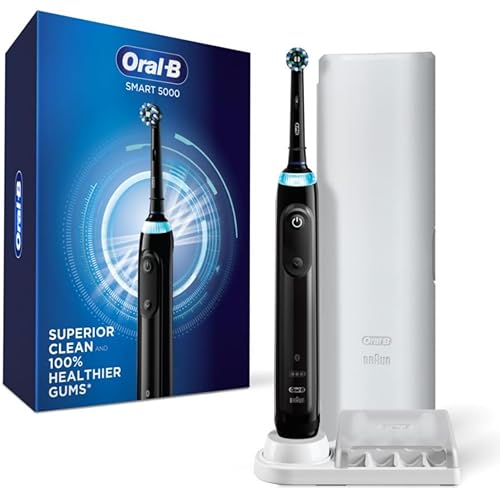 Oral-B Pro 5000 Smartseries Power Rechargeable Electric Toothbrush with Bluetooth Connectivity