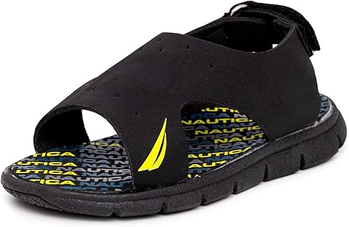 Nautica Sandalias deportivas para niños, zapatos acuáticos con punta abierta, sandalias atléticas de verano niño - niña (niño pequeñoniño grande)