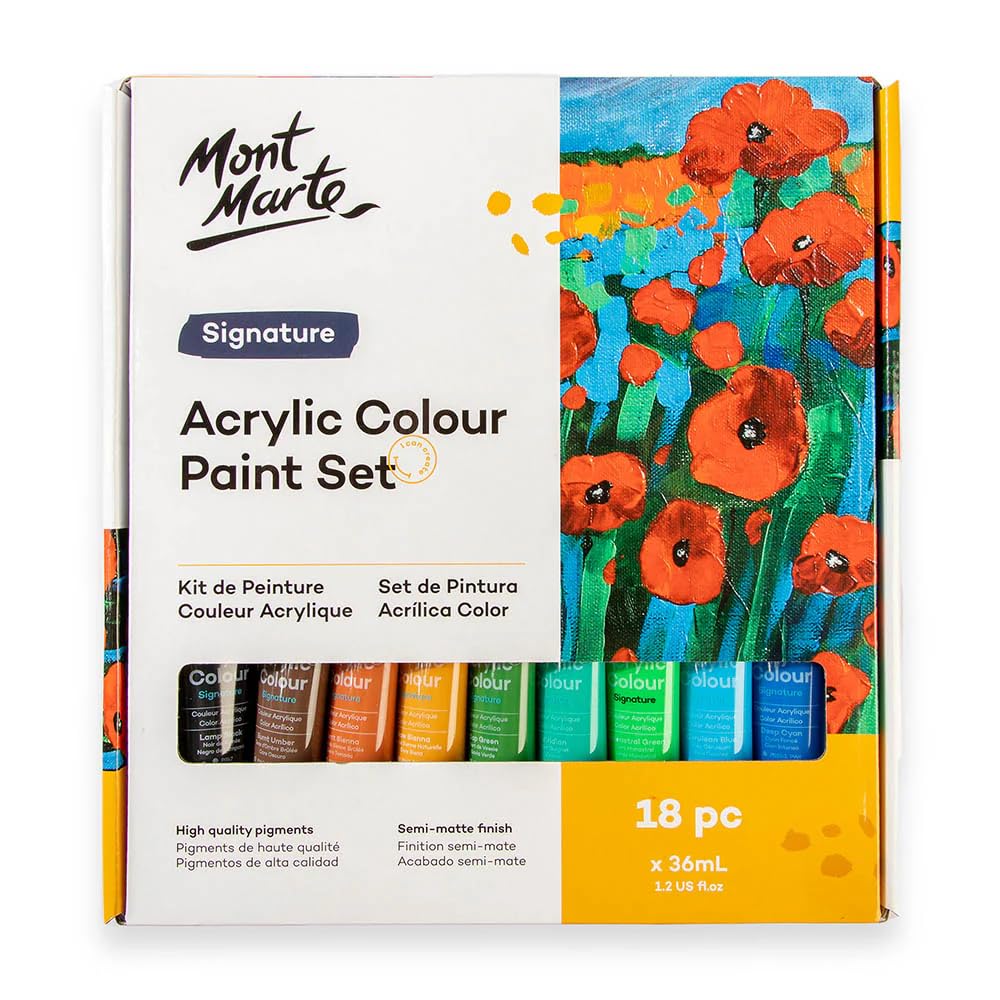 Mont Marte ACRYLIC COLOR 18X36ML