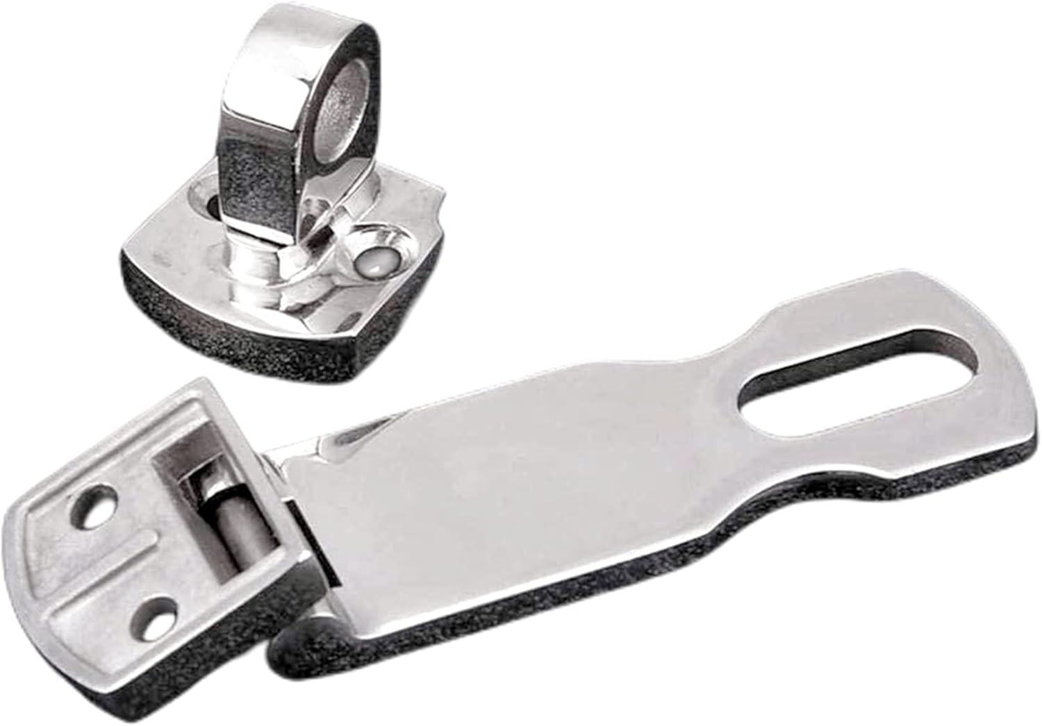 1/2/4Pack 316 Stainless Steel Boat Locker Latch Clamp Anti-Rattle Hatch Fastener，Marine Heavy Duty Boat Hatch Latch Door Latch