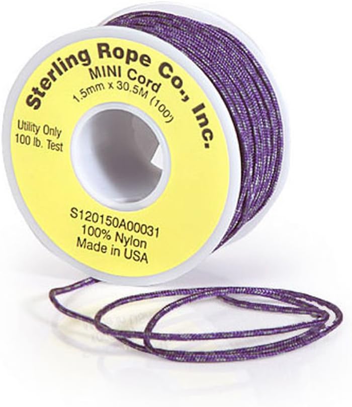 STERLING 1.5 mm Mini Cord, 30.5 Meters Assorted Colors One Size