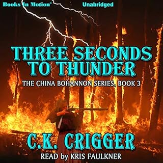 Three Seconds to Thunder Audiolibro Por C. K. Crigger arte de portada