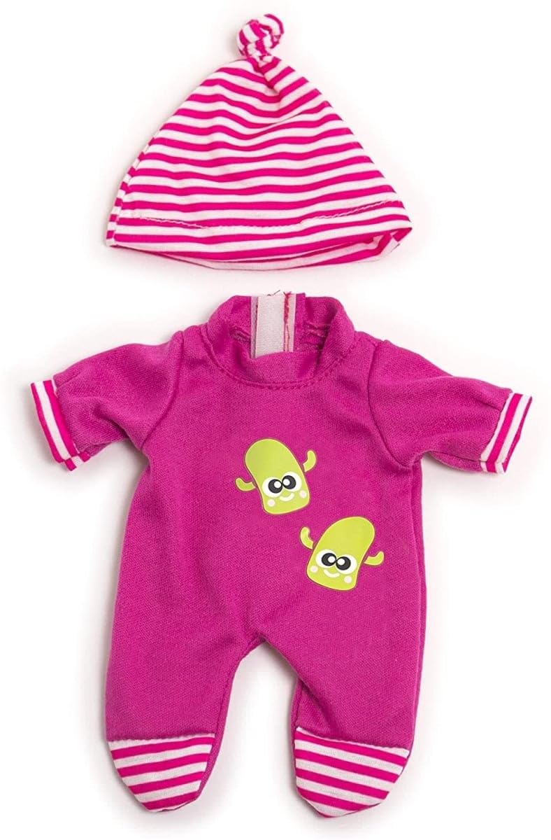 Miniland Pyjamas Cold Weather Pink 21 cm Dress for 21 cm Dolls, Colour (31672)