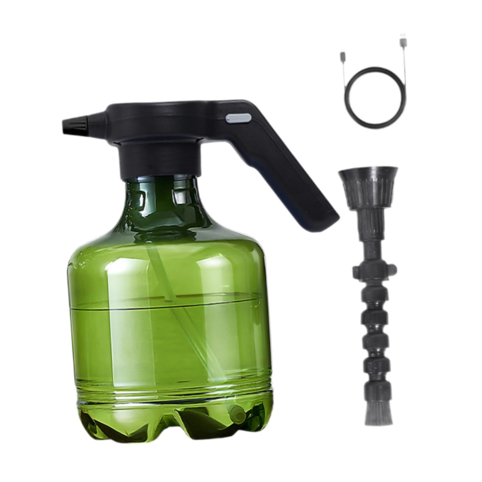 Vaporisateur électrique de 3 litres pour Jardin, avec Buse, pour Plantes D'intérieur et D'extérieur, Vert