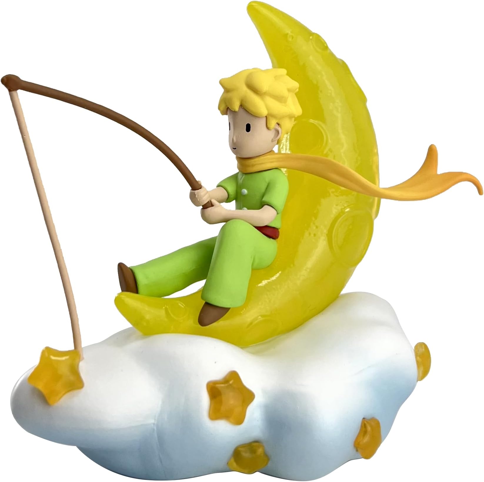 Plastoy SAS PLA40456 Little Prince Fishing Little Prince Fishing in the Clouds