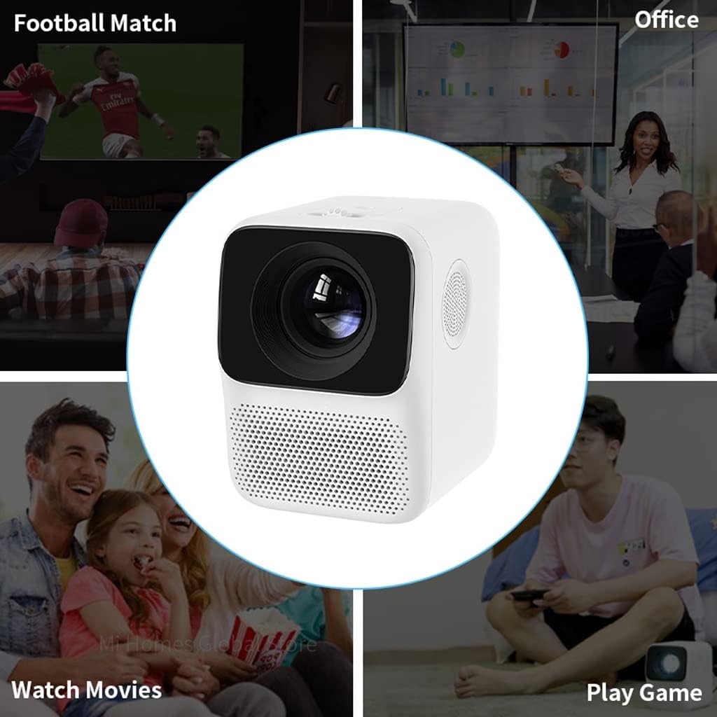 T2 Max Projector 1080p Mini Led Portable Full Projector 4k 1920*1080p Keystone Correction for Home ( Color : D ) (D )