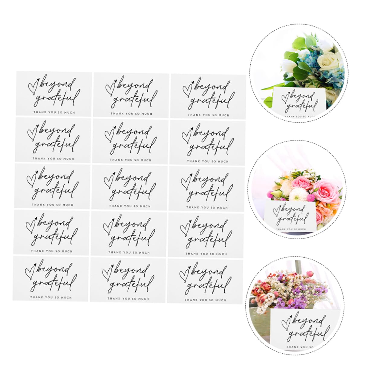 HOMSFOU Tarjeta De Agradecimiento Estallido Todo Saludar Divertido Papá Floral Come Último Tú Elegante Gracias Tarjeta De Compra Papel 150 Piezas X 4