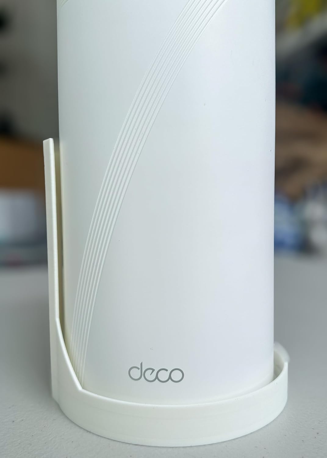 Wall Mount Holder for TP-Link Deco BE85/BE95, 3D Printed Bracket for Whole Home Mesh WiFi System, Sturdy Deco WiFi7 Router Holder, TP-Link Router Suport, Easy to Install, Made in USA