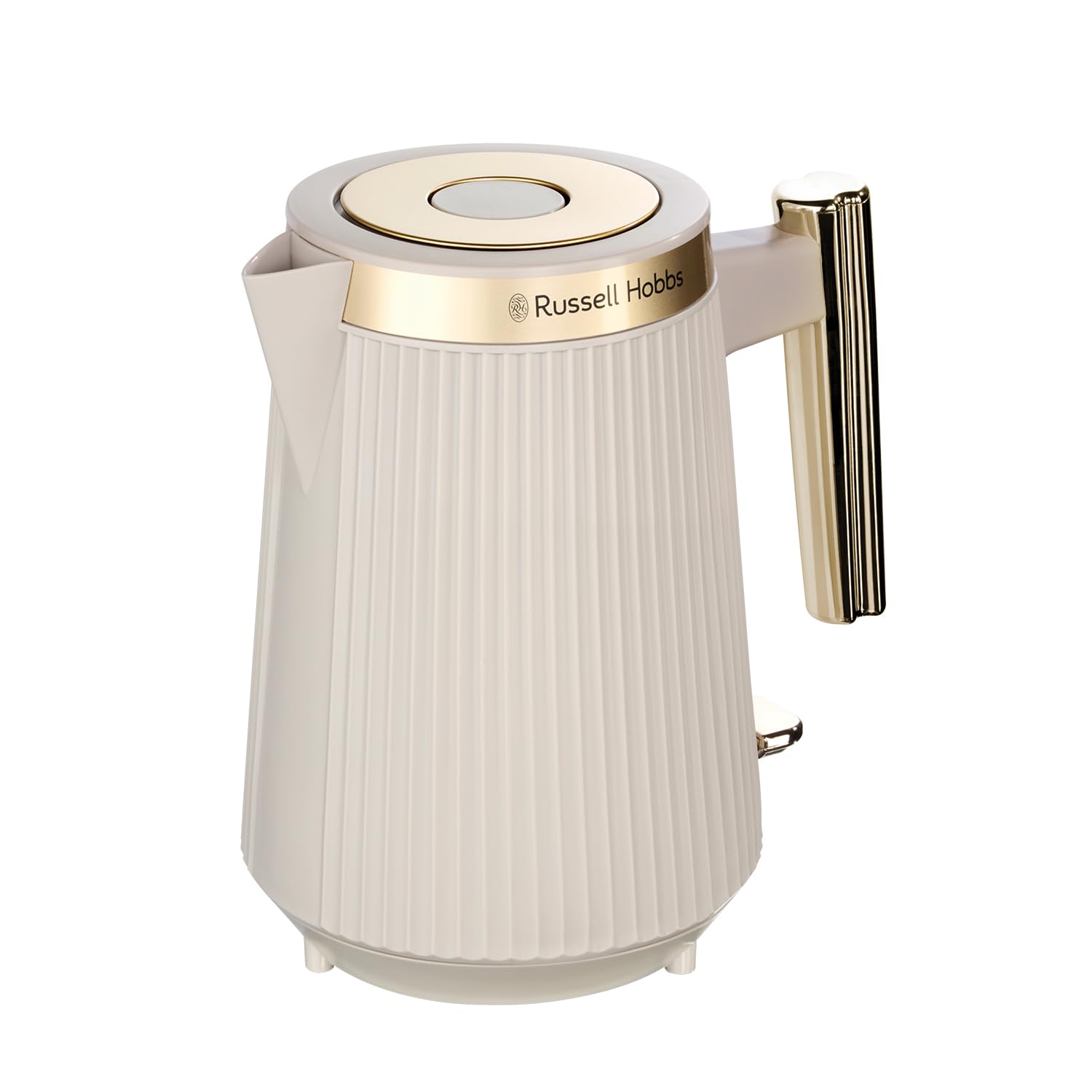Russell Hobbs Kettle, Brontë Stone 1.7L Stylish Matte & Chrome Design 3000W