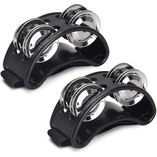 Foot Tambourine Percussion 2PCS