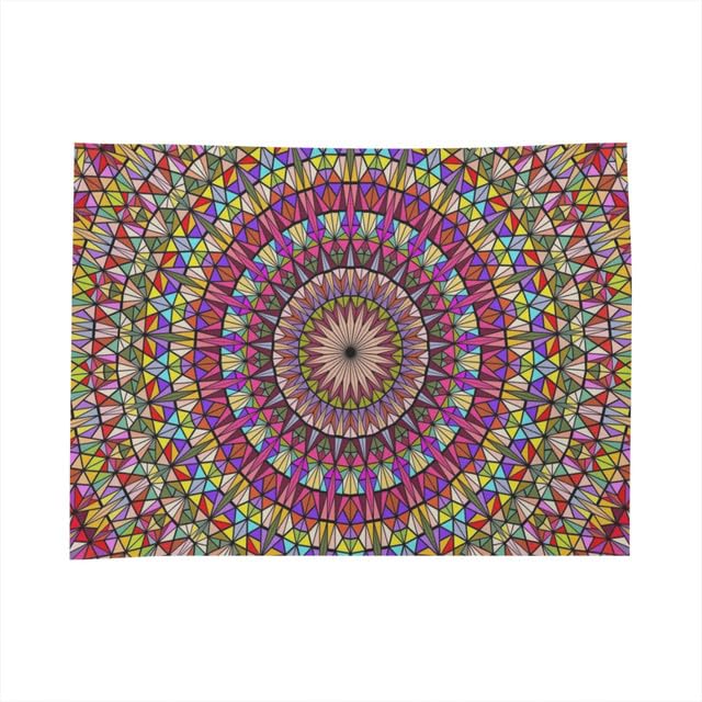 Geroclonup Outdoor Tablecloth,Mandala Money Ma,For Home Kitchen Dining Room Picnic Camping Party Holiday