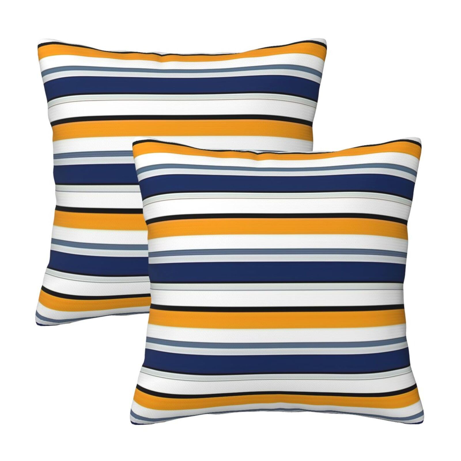 RRhgipp Striped Throw Pillow Cases Decorative Cushion Covers Couch Bed Sofa Decoration Xmas Gifts Bed