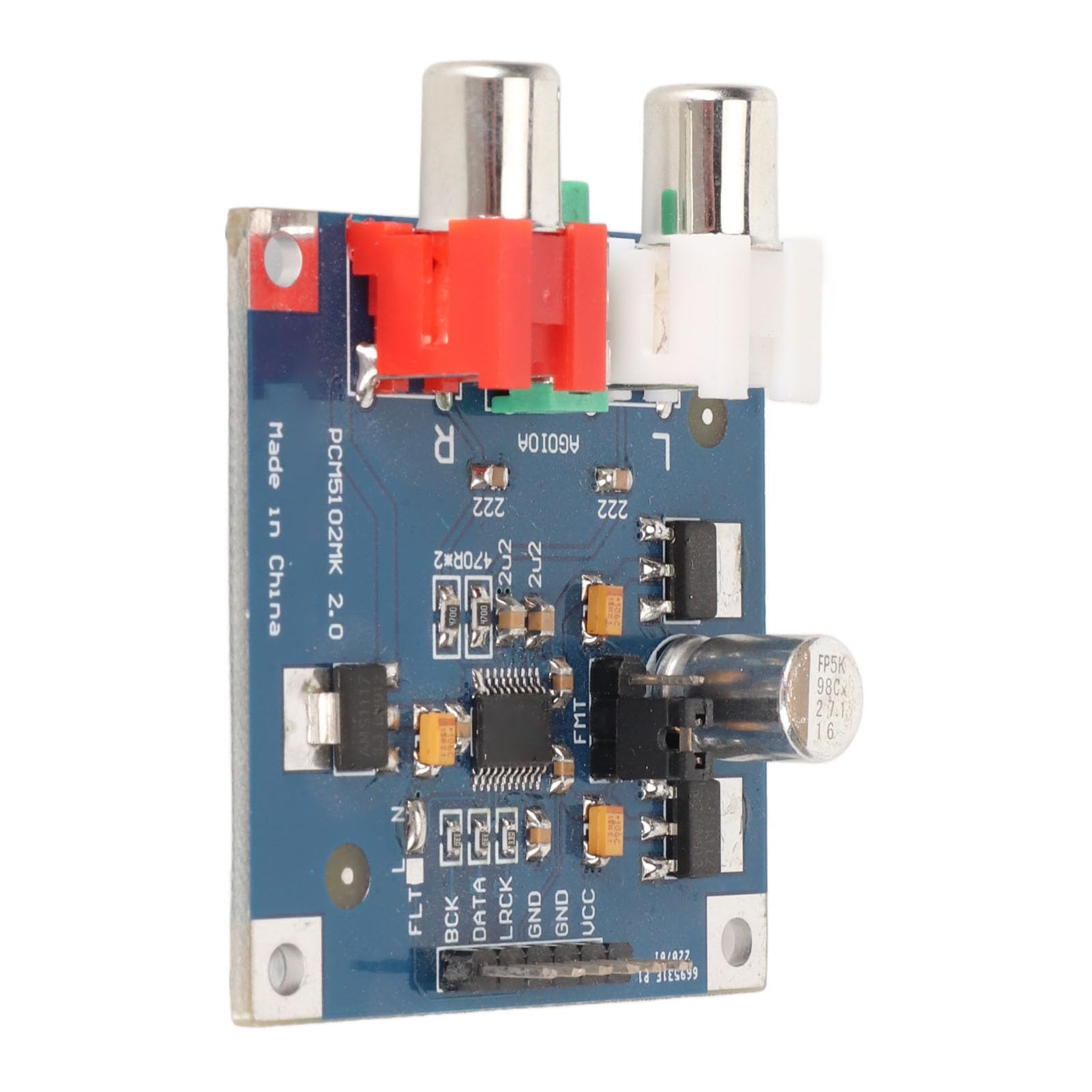 Scheda PCM5102/PCM5102A Scheda di Decodifica Ingresso I2S 32bit 384K con Uscita Cuffie 3.5 Scheda di Decodifica HiFi