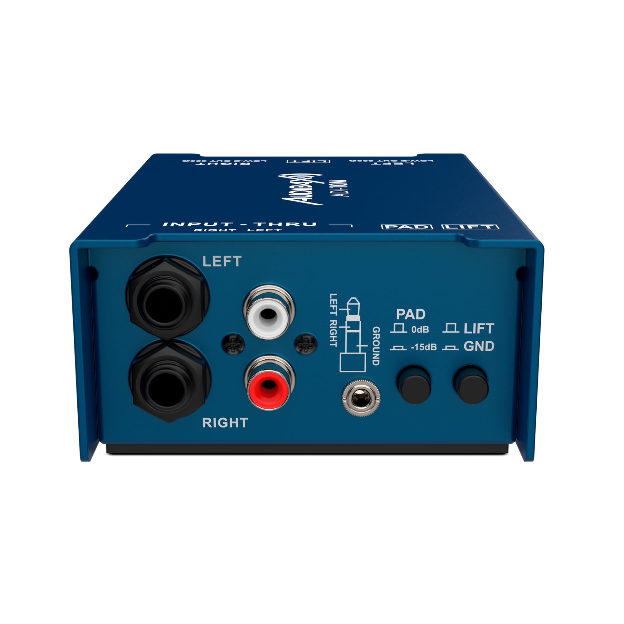 Audibax ADI-10M Caja DI Pasiva de 2 Canales