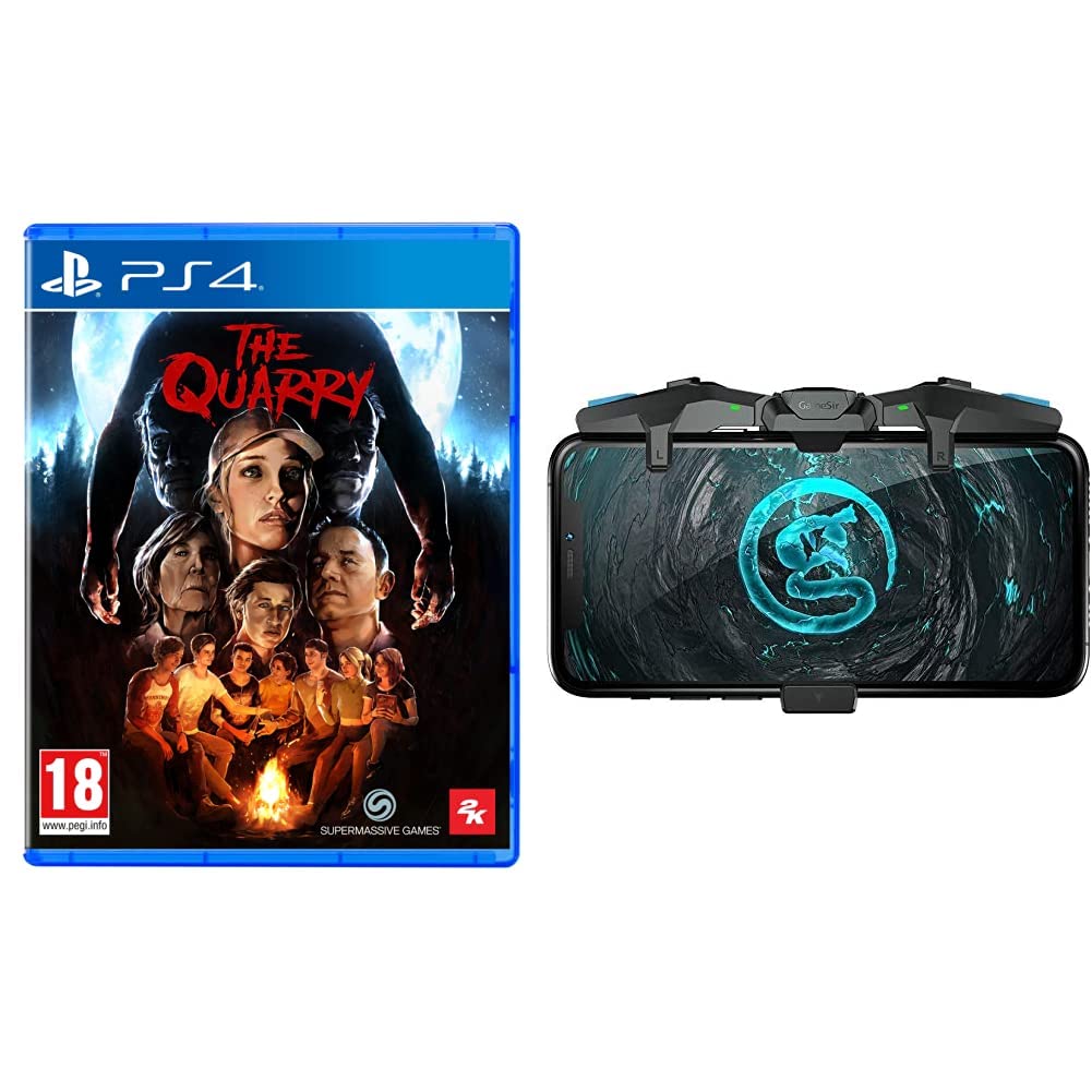 The Quarry Standard Edition PS4 Game (PlayStation 4)+GameSir F4