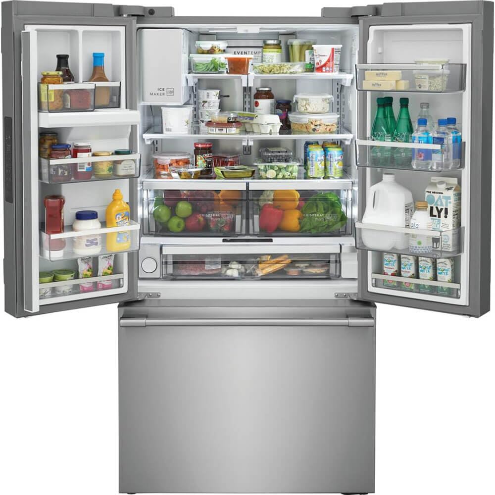 Frigidaire Professional 36 In. 22.6 Cu. Ft. Counter Depth French Door Refrigerator In Stainless Steel With Crispseal Technology Prfc2383af on Fridge.com - View 6