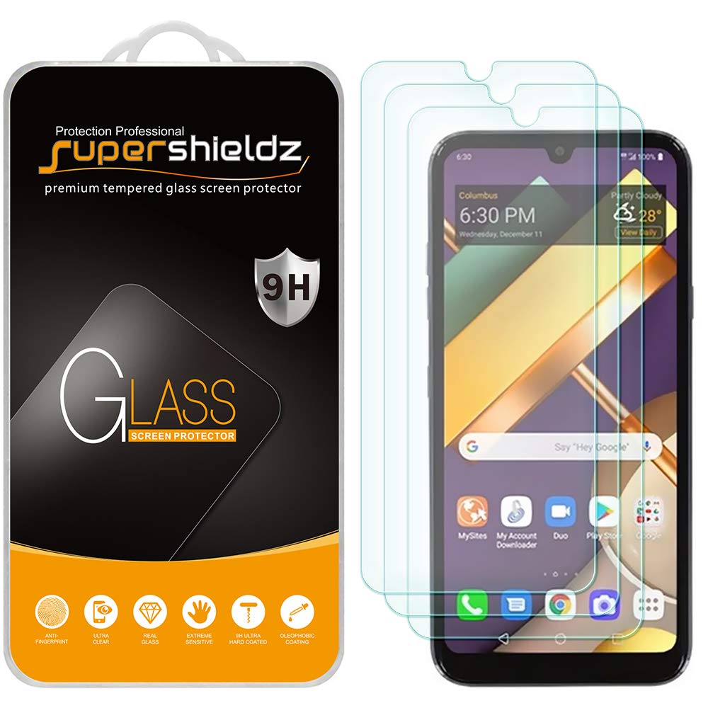 3X Supershieldz for LG Sunset Tempered Glass Screen Protector Saver