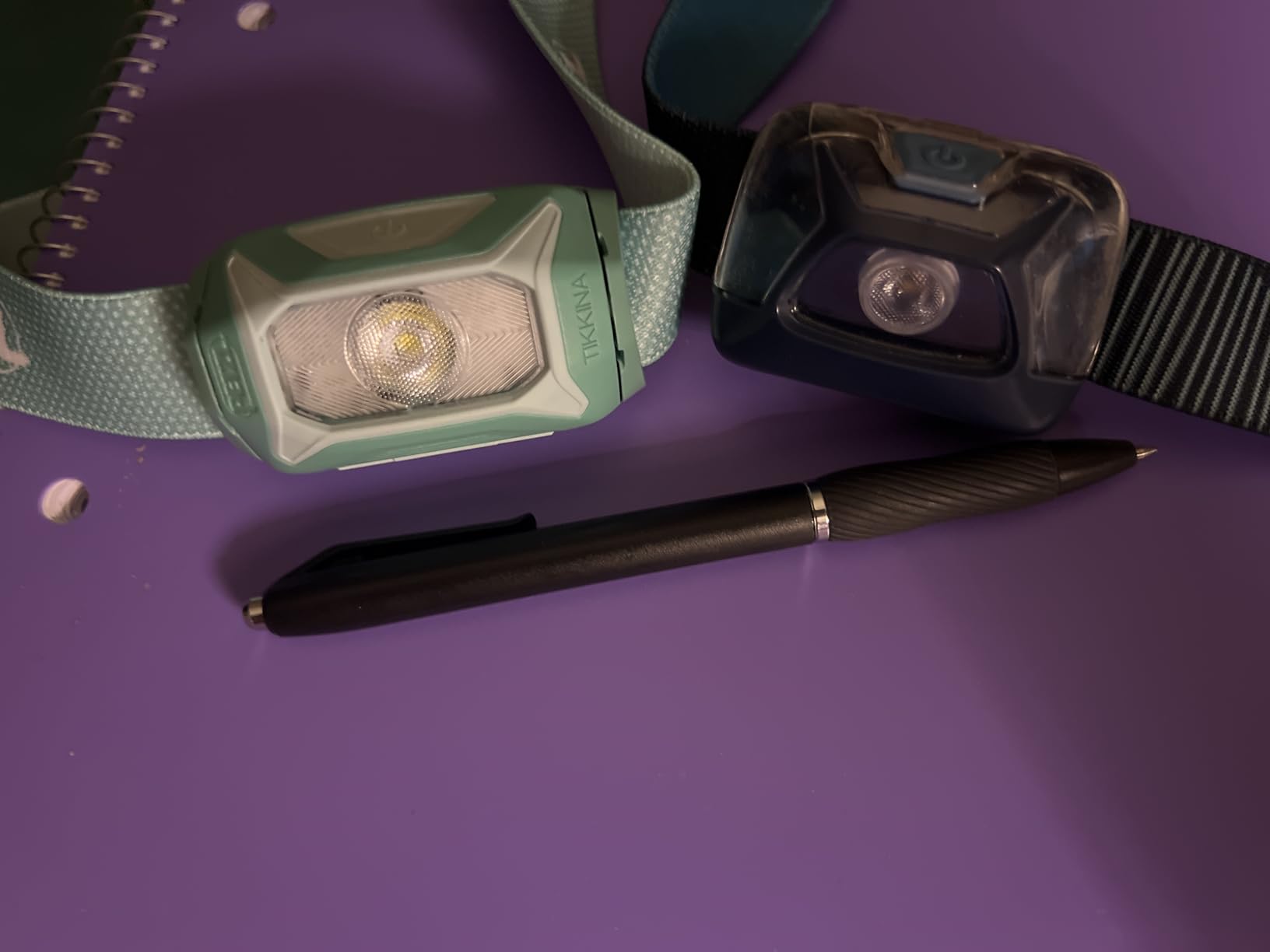 PETZL TIKKINA in use