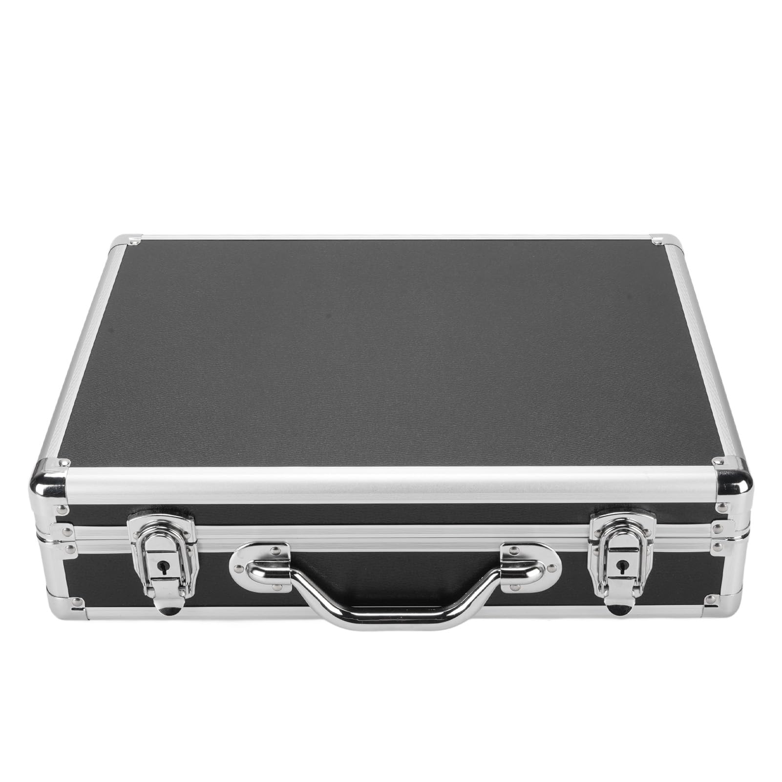 Topiky Estuche Rígido de Aleación de Aluminio para Mini Kit de Platos, Estuche Portátil Resistente a los Golpes para Viajes, Diseño Interior Suave para Almacenamiento Seguro