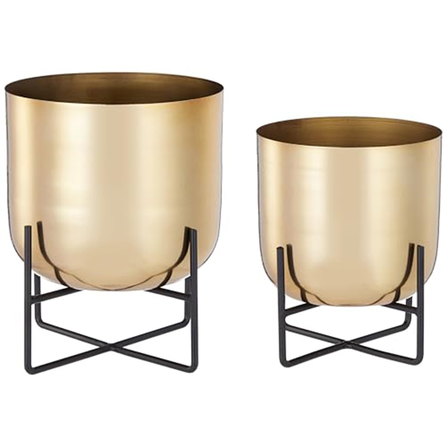 See full amazon price history chart for amazon basics Metal Planters with Stand (Set of 2) | Suitable for Living Room Décor (Gold) amazon basics Metal Planters with Stand (Set of 2) | Suitable for Living Room Décor (Gold) (B0D6GJ6P32) Amazon Price History, Amazon Price Tracker