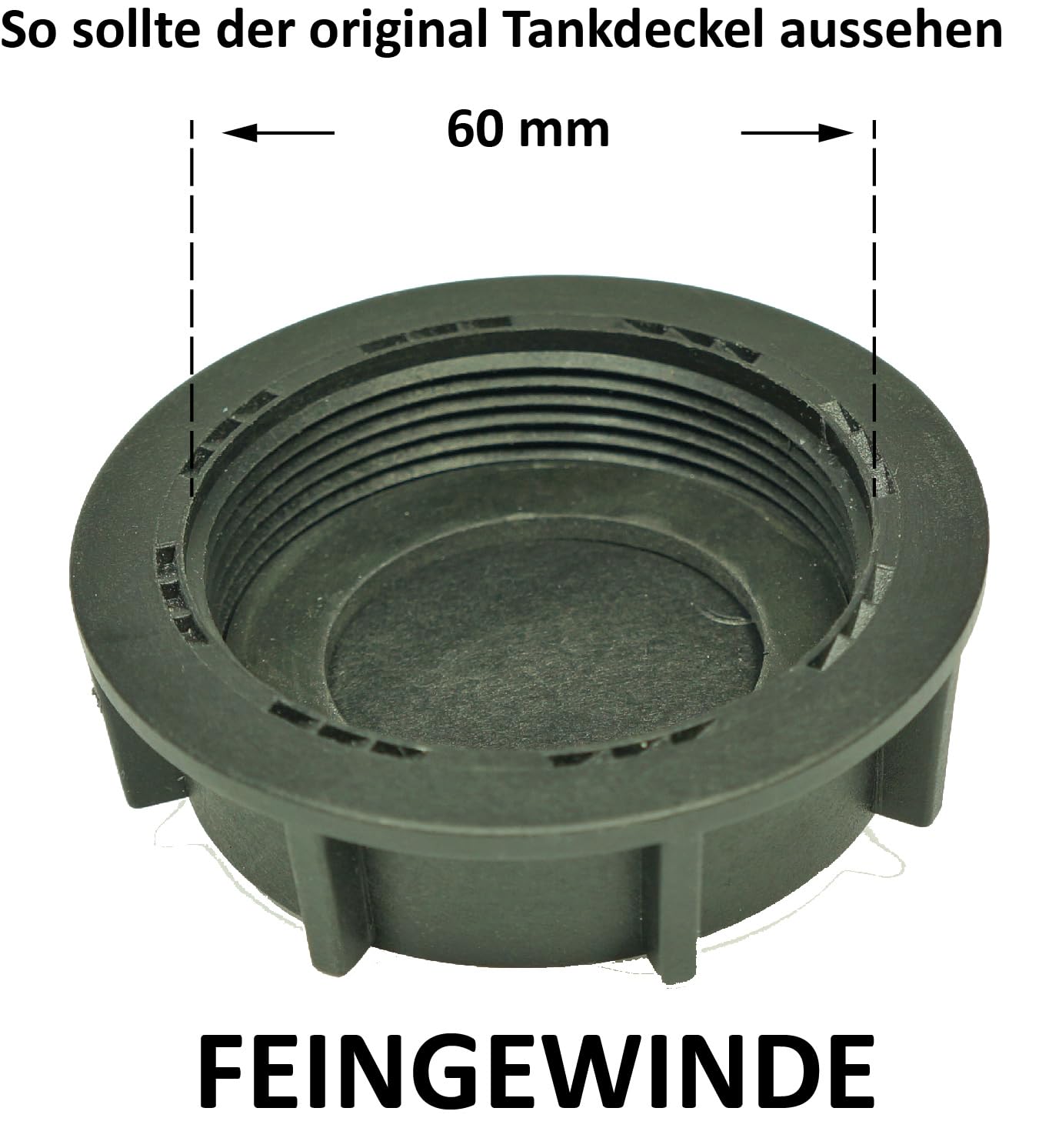 WAFA 5F - Adattatore di riempimento dell'acqua per camper, FEINGWINDE, Knaus, Weinsberg, ecc.