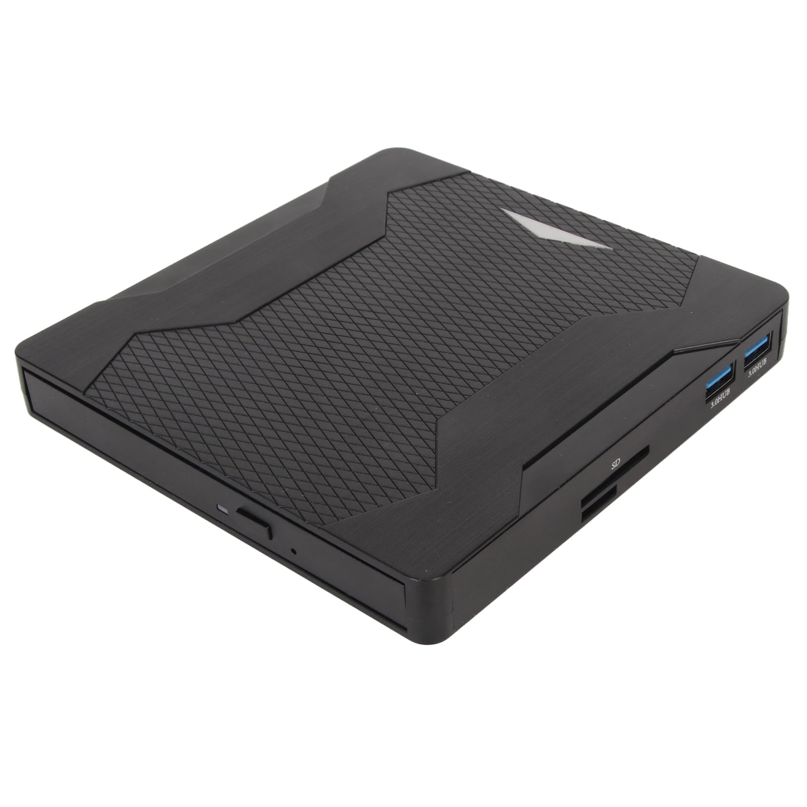 External DVD Drive, DVD Strong Compatibility Fast Speed Multifunctional USB3.0 Typc C with Breathing Light for File Burning