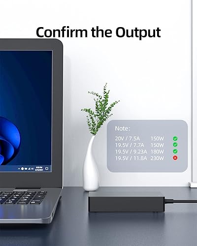 Miniatura 3 de Cargador de CA de 180 W, 150 W, 120 W, apto para Asus Tuf Gaming F17 FX705 FX705G FX705GM FX705D FX705DY FX705DT FX705DD FX705DU FX705GD FX705GE