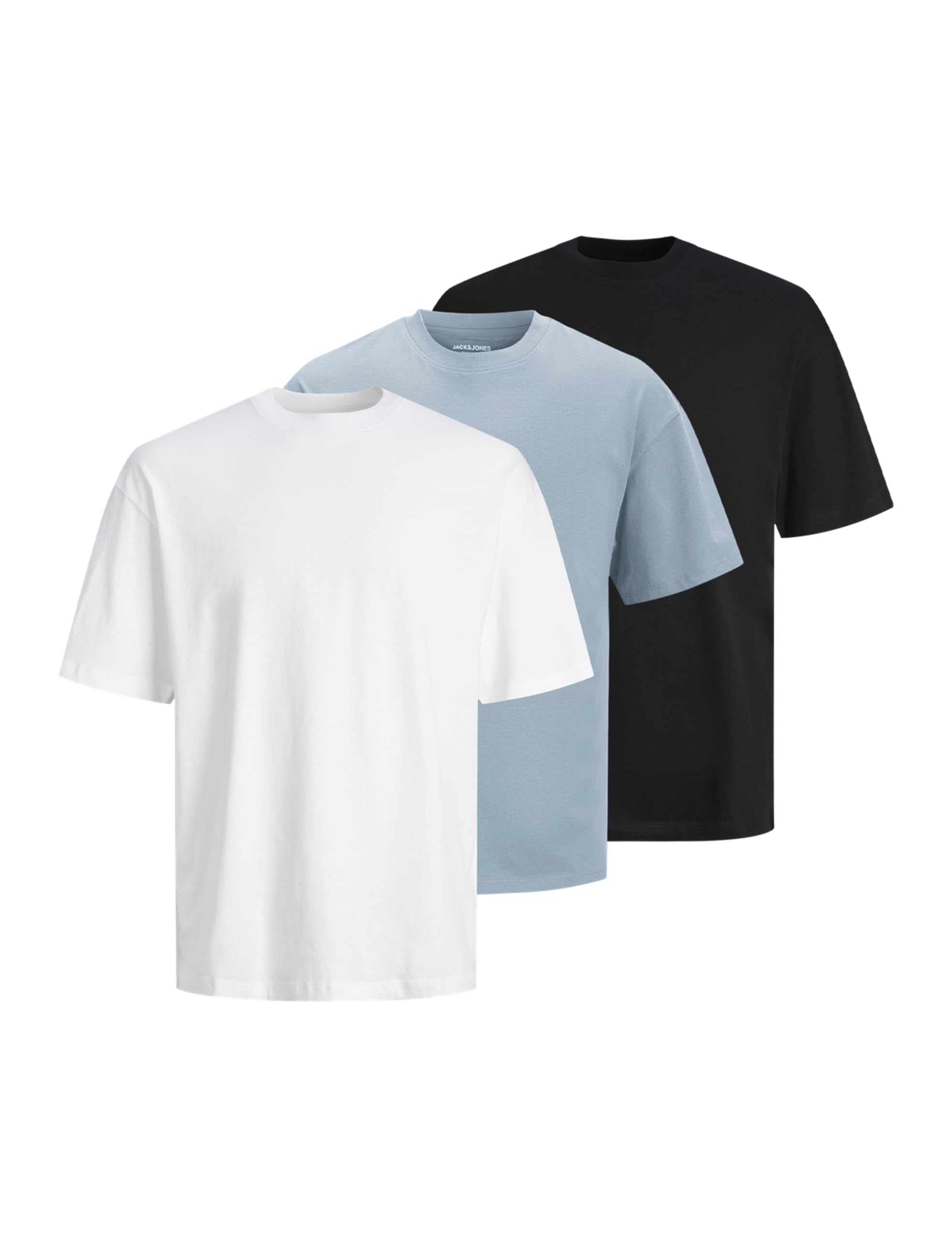 Jjhugo Loose Tee Ss Crew Neck 3Pk Mp