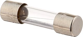 Bussmann BP/GMA-3A 3 Amp Glass Fast Acting Cartridge Fuse, 125V Carded UL Listed, 2-Pack, Pack of 1, No Color