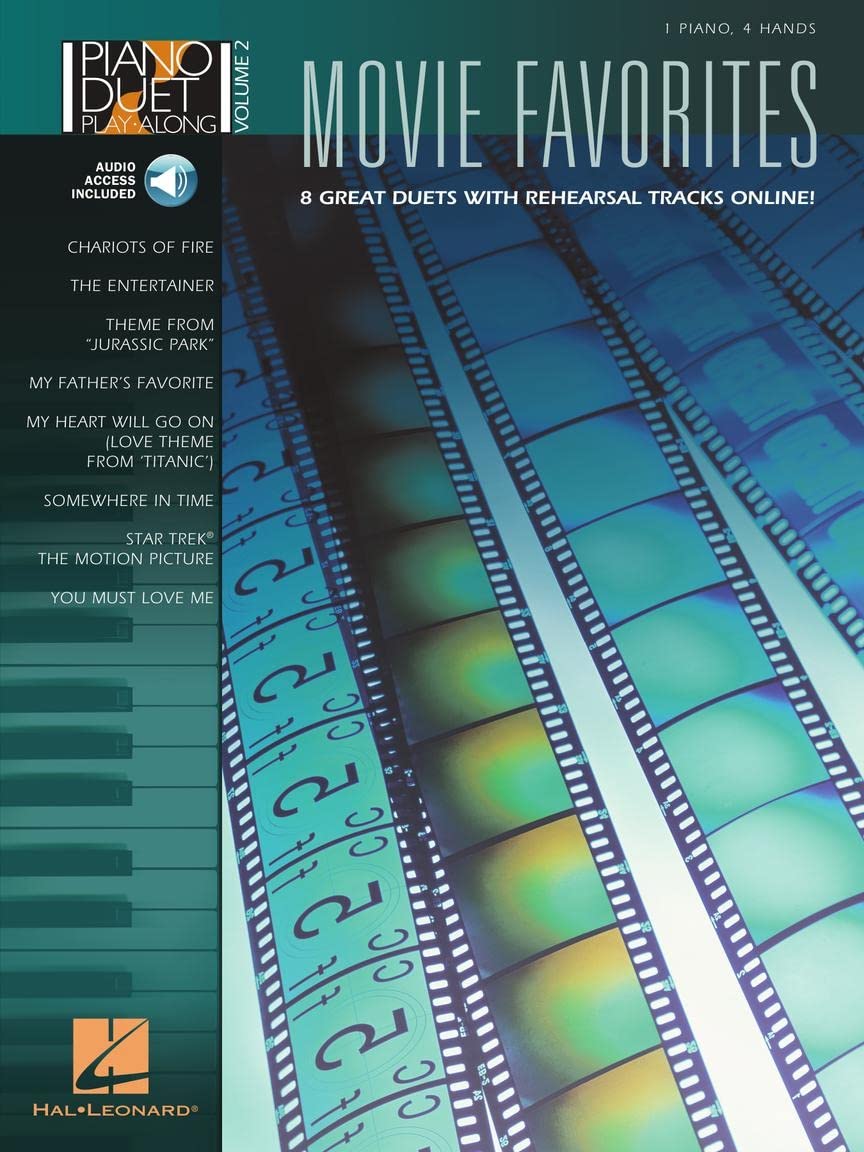 Movie Favorites [With CD] (Piano Duet Play-Along (Hal Leonard)): Piano Duets Play-Along Volume 2: 02
