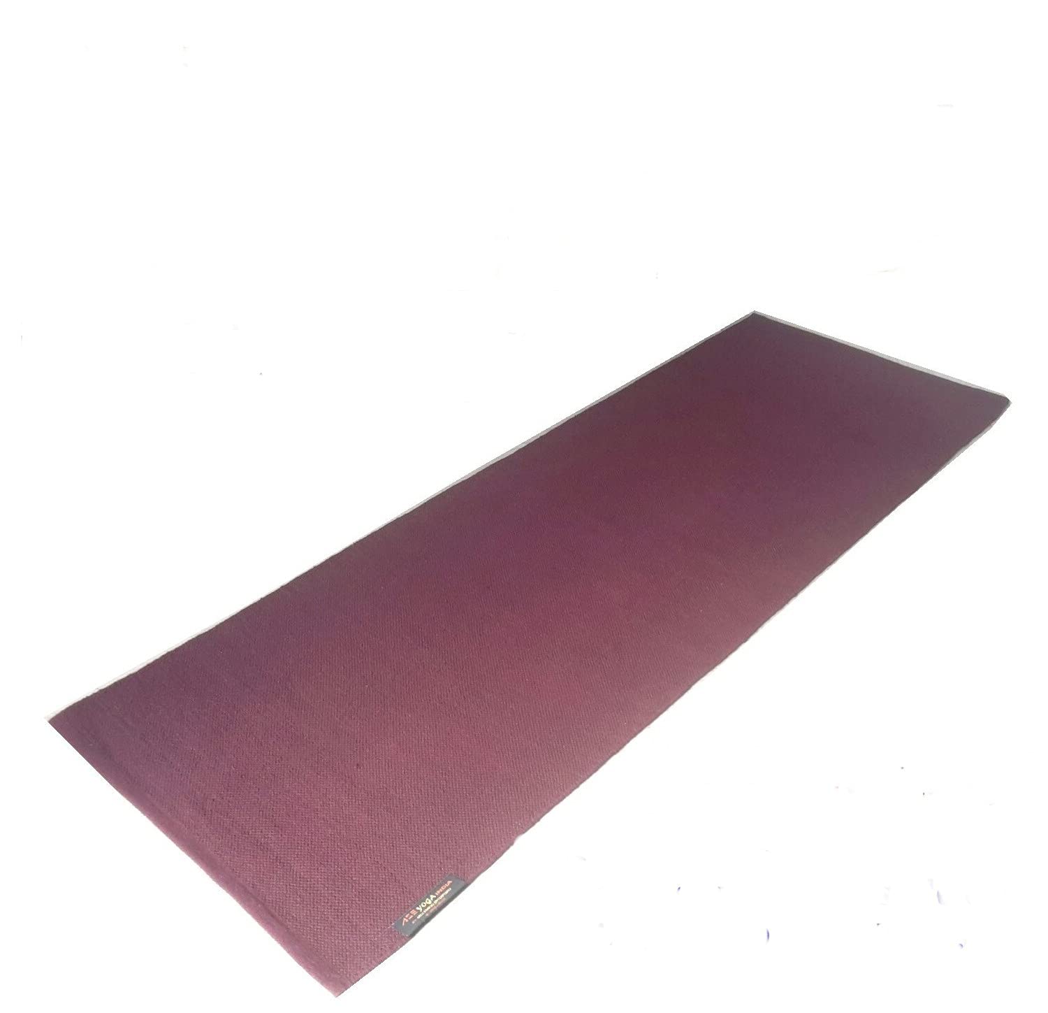 ASE YOGA INDIA 100% COTTON YOGA MAT SUPREME HEAVY QUALITY, SPECIAL SIZE- 70X190 Cm (HANDLOOM PRODUCT - ORGANIC & ECO FRIENDLY) (B07G6QH4VB) Amazon Price History, Amazon Price Tracker
