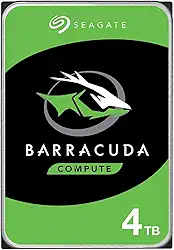 HD Interno, Barracuda Compute HDD 3.5, 4TB, ST4000DM004, Seagate, HD interno, Prata