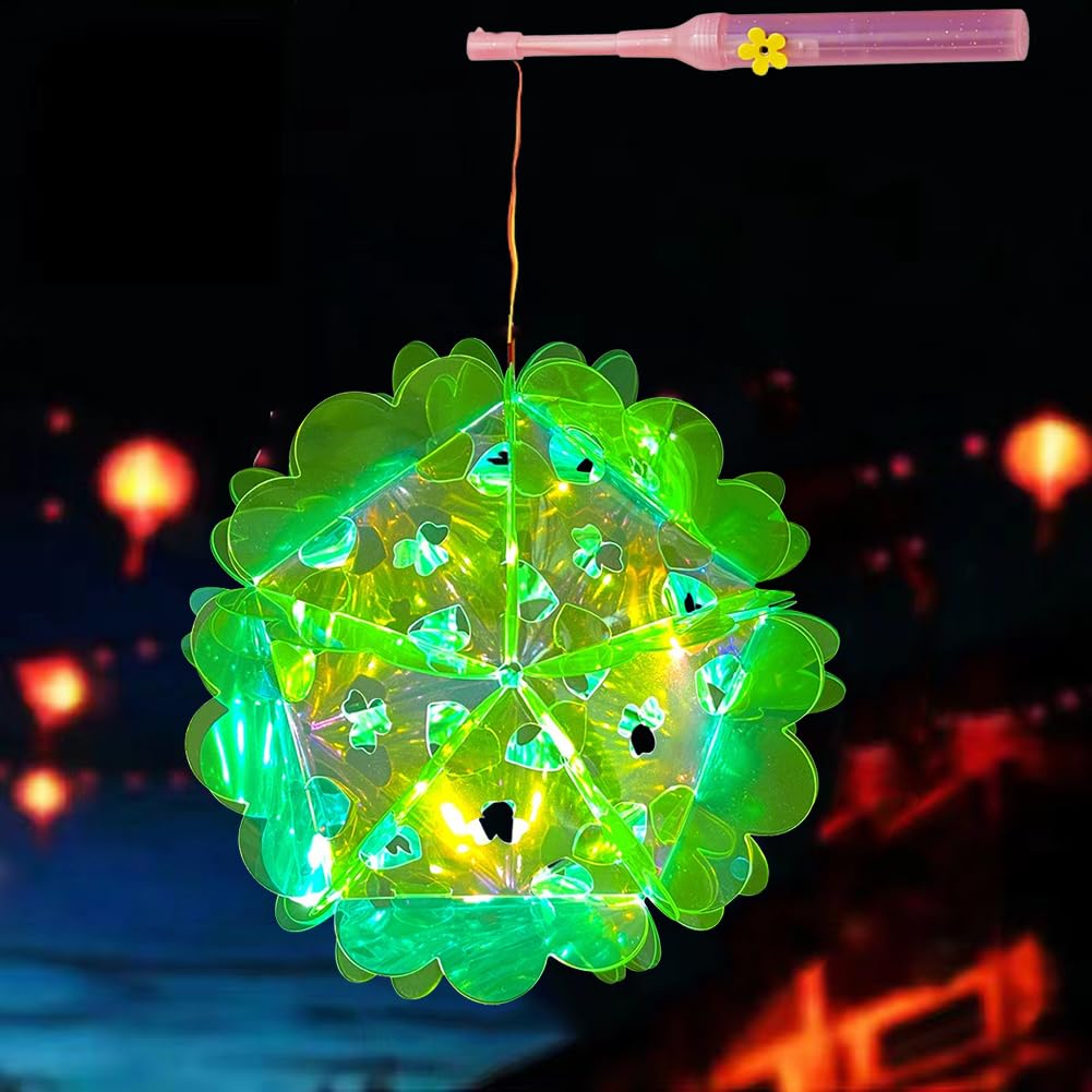 Laternenstab Kinder Martinslaterne | Bastelset Mit LED Für Feste & Umzüge