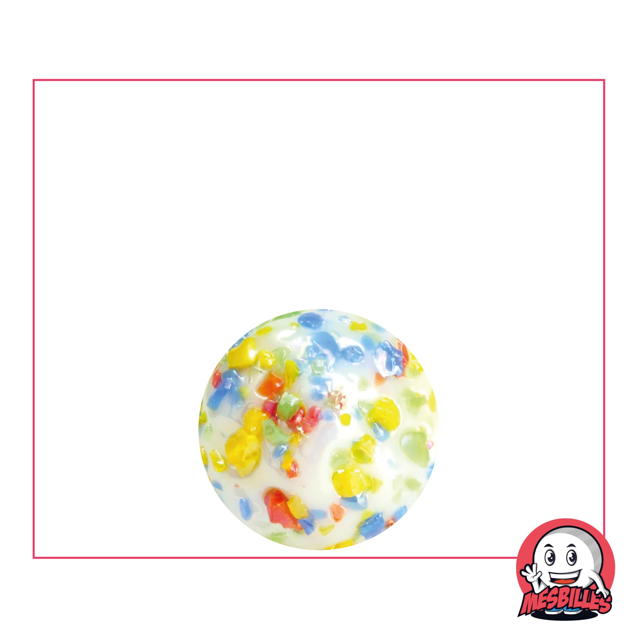 25 Billes Météorite – Verre 16 Mm – Lot Pour Jeux, Décoration Ou Collection – MesBilles