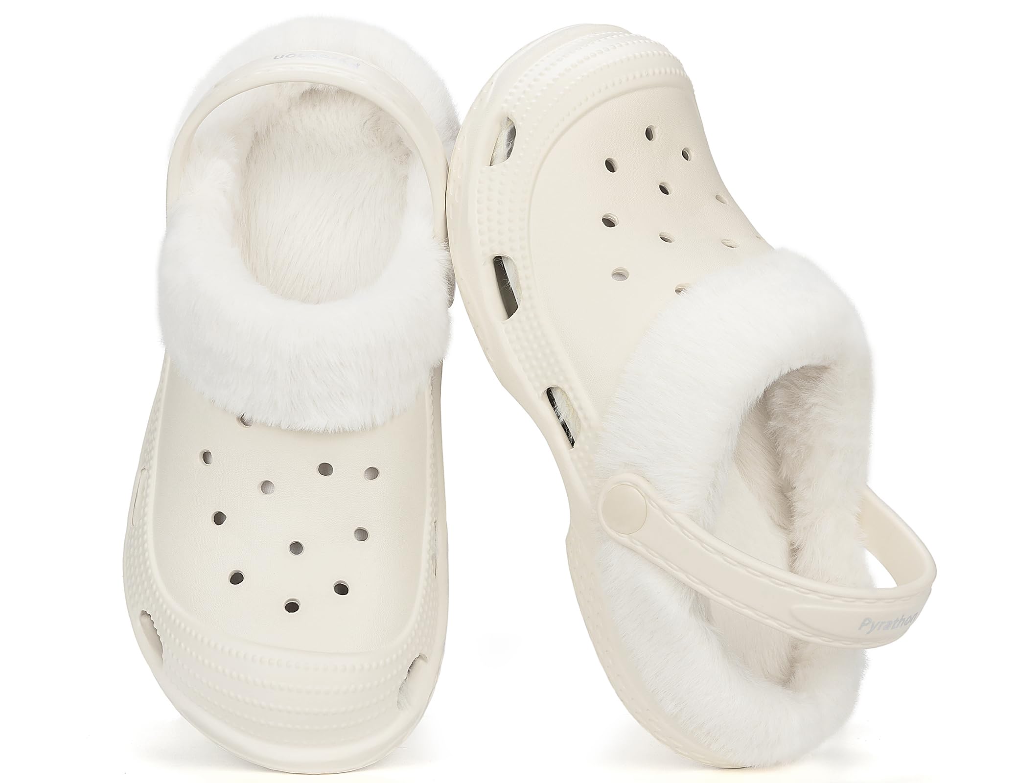 Pyrathon Damen Clogs Gefüttert Winter Hausschuhe Pantoffeln Slipper Winterschuhe 36-41EU
