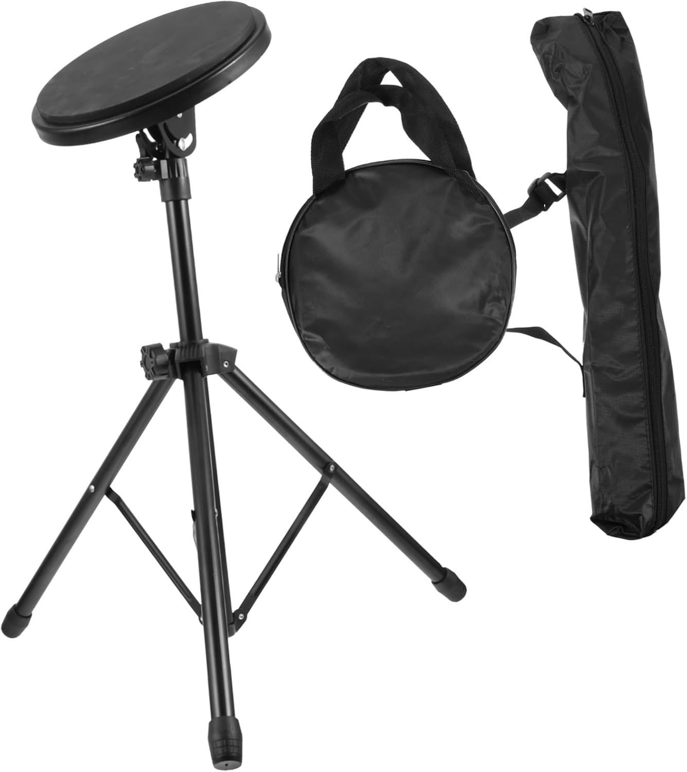 1set Silent Drum Practice Pad for Beginners Drum Mat for Home Use and Noise-reducing for Drummers and Musicians