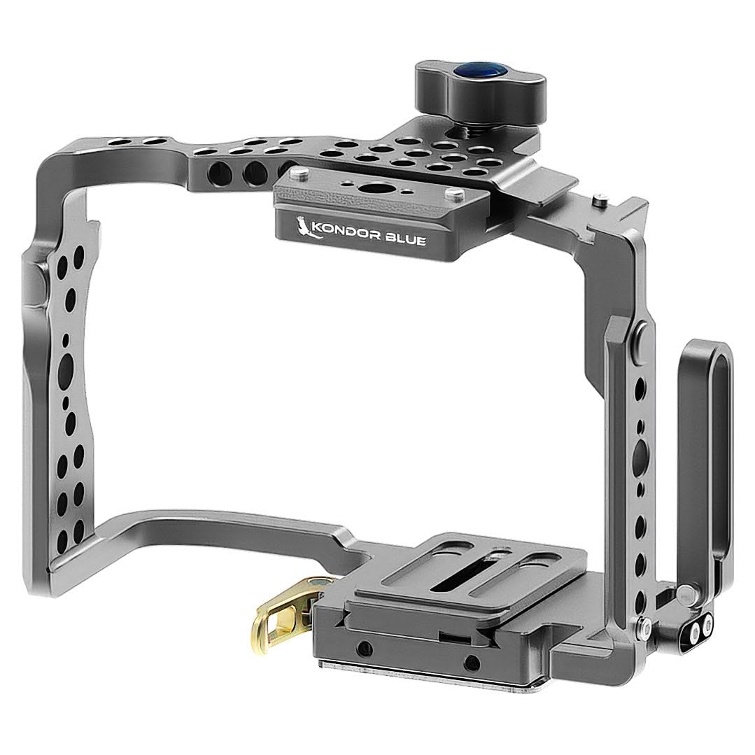 Amazon | KONDOR BLUE R5/R6/R フルケージ トップハンドル付き Canon 