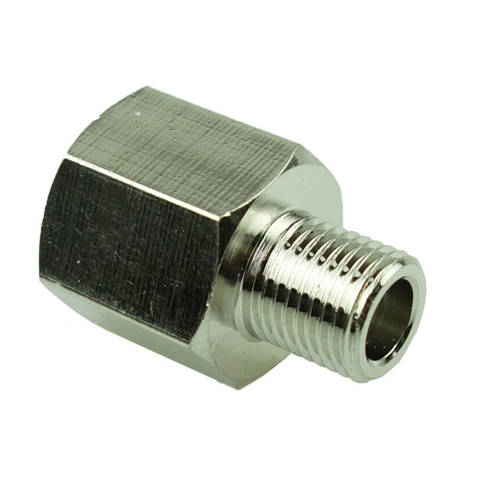 PRIMUZ Conector de Adaptador métrico de Montaje de tubería de latón 1/4 "NPT Hembra X M10 * 1 Macho (Color : 3 Pcs)