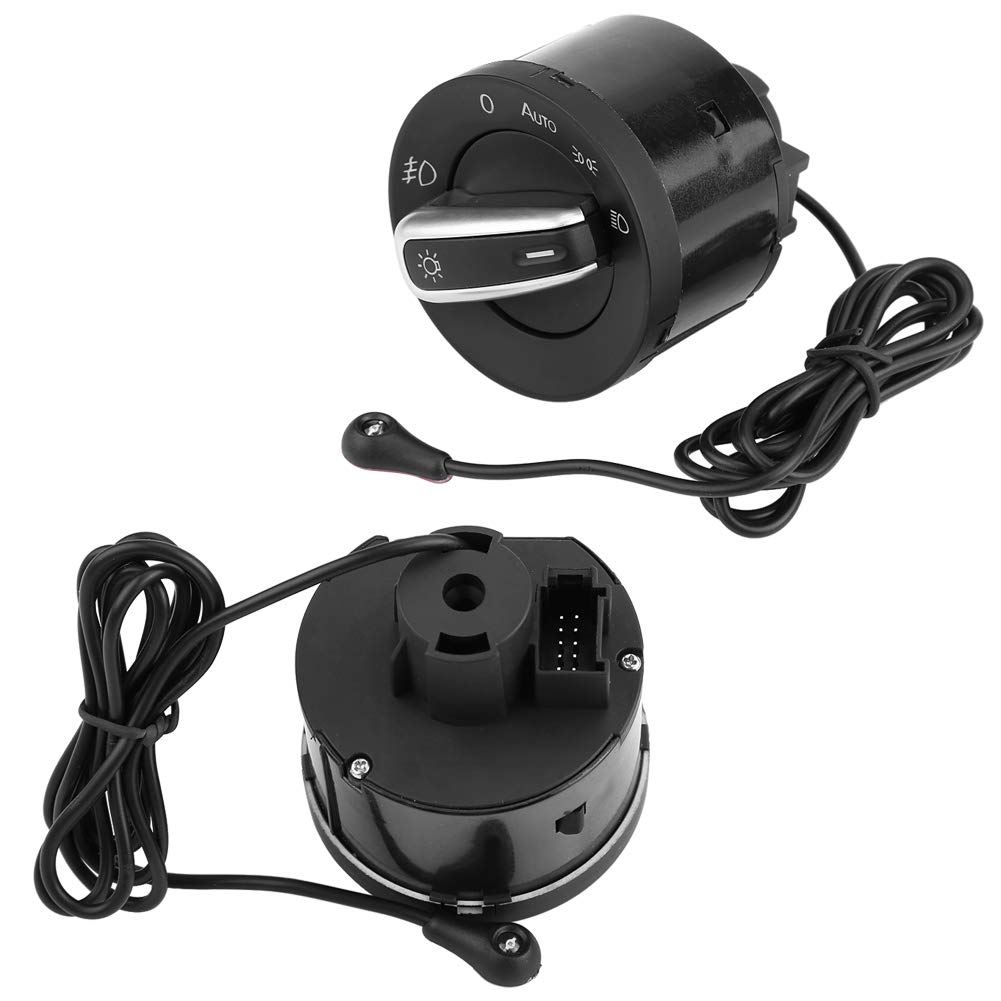 EBTOOLS Automatyczne sterowanie przełącznikiem reflektorów, automatyczne sterowanie lampą reflektorową moduł czujnika światła do Go-lf MK5 MK6