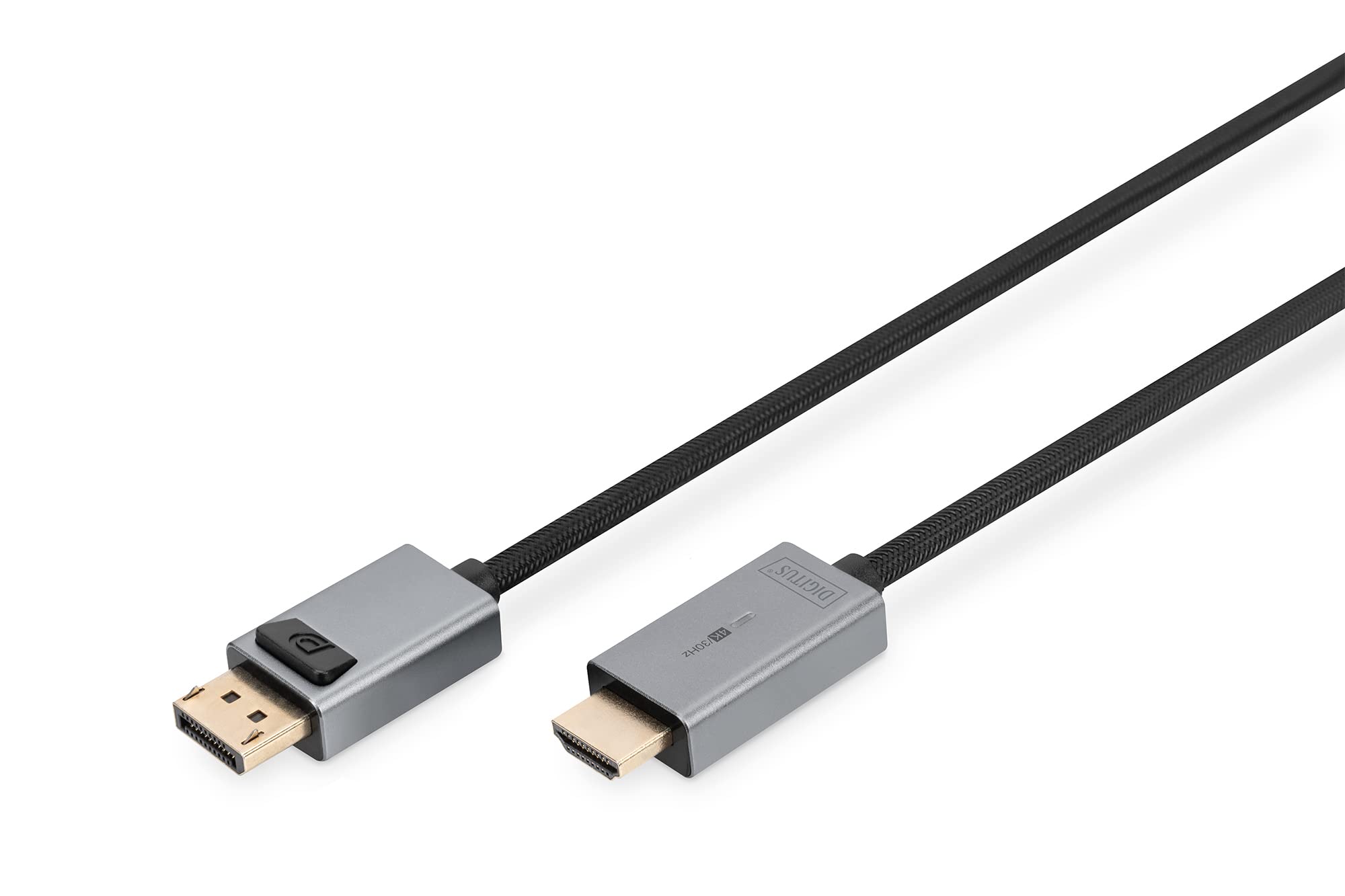 Digitus Gold 4K Displayport Adapter Cable. Dp - Hdmi Type A