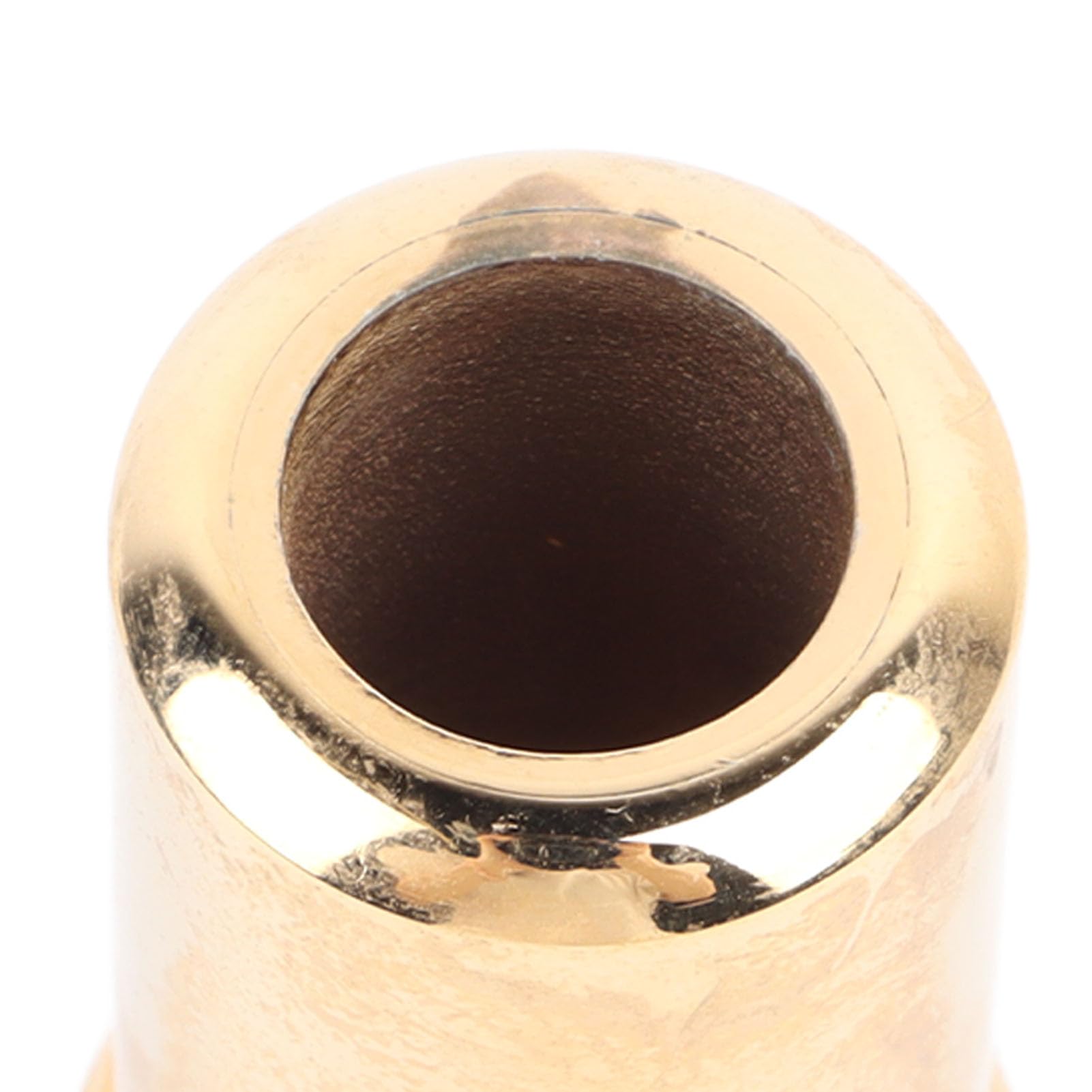 Bediffer Valvola di Riduzione della Pressione per Corno Francese Strumento Ergonomico per la Correzione della Bocca per Professionisti Che Suonano Comodamente Ottone 1 unità (Oro)