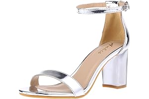 Sparkling Silver Bridesmaid Sandals with Exquisite Open Toe and Elegant Ankle Strap
