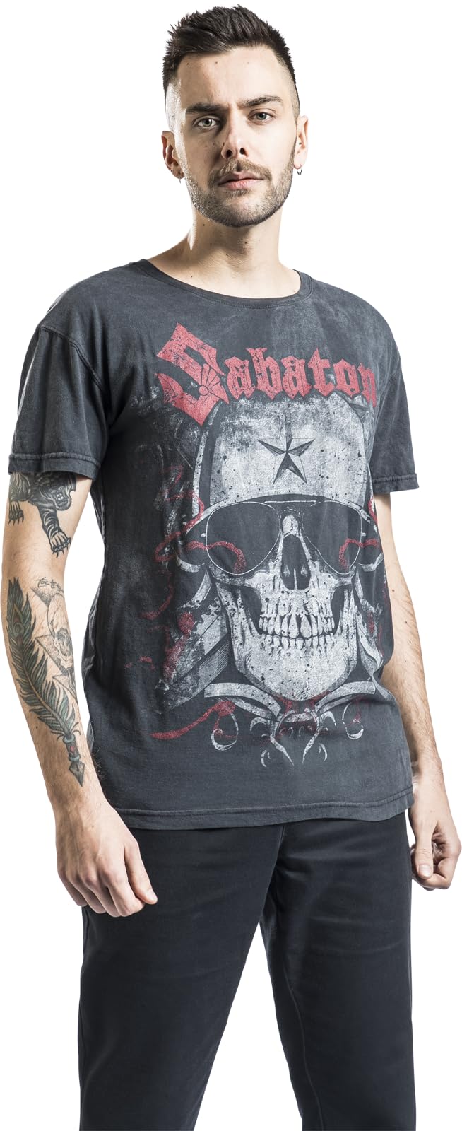 Sabaton Unknown Soldier Männer T-Shirt schwarz Band-Merch, Bands