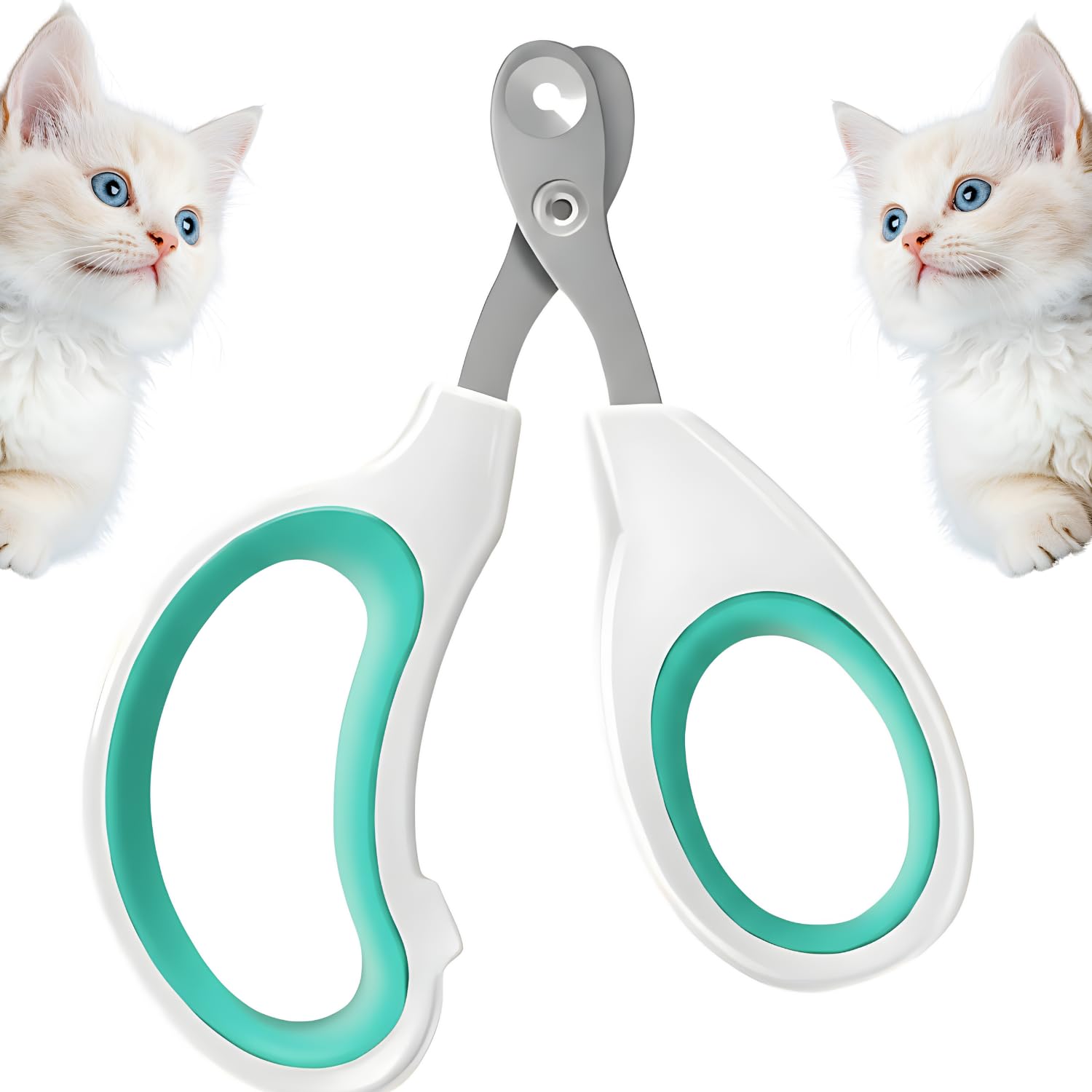 FAB TECH Cat Nail Cutter, Small Pets Grooming Tool, Cute Cat Clipper, Stainless Steel Cat Nail Cutter with PP Handle,Cat Nail Clipper Pet Nail Cutter for Small Pets-image-34